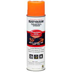 Rust-Oleum Industrial Choice M1600 System System SB Precision Line Marking Paint (17 oz, Safety Red)