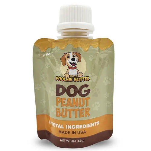 Dilly's Poochie Butter 2.5 Poochies Small Peanut Butter (2-oz)