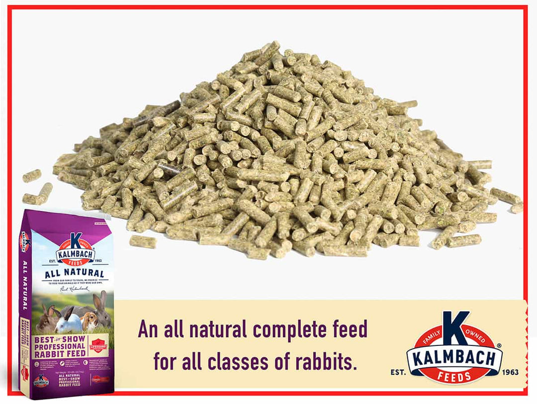 Kalmbach 16% Best-in-Show Rabbit Feed Pittsburgh, PA