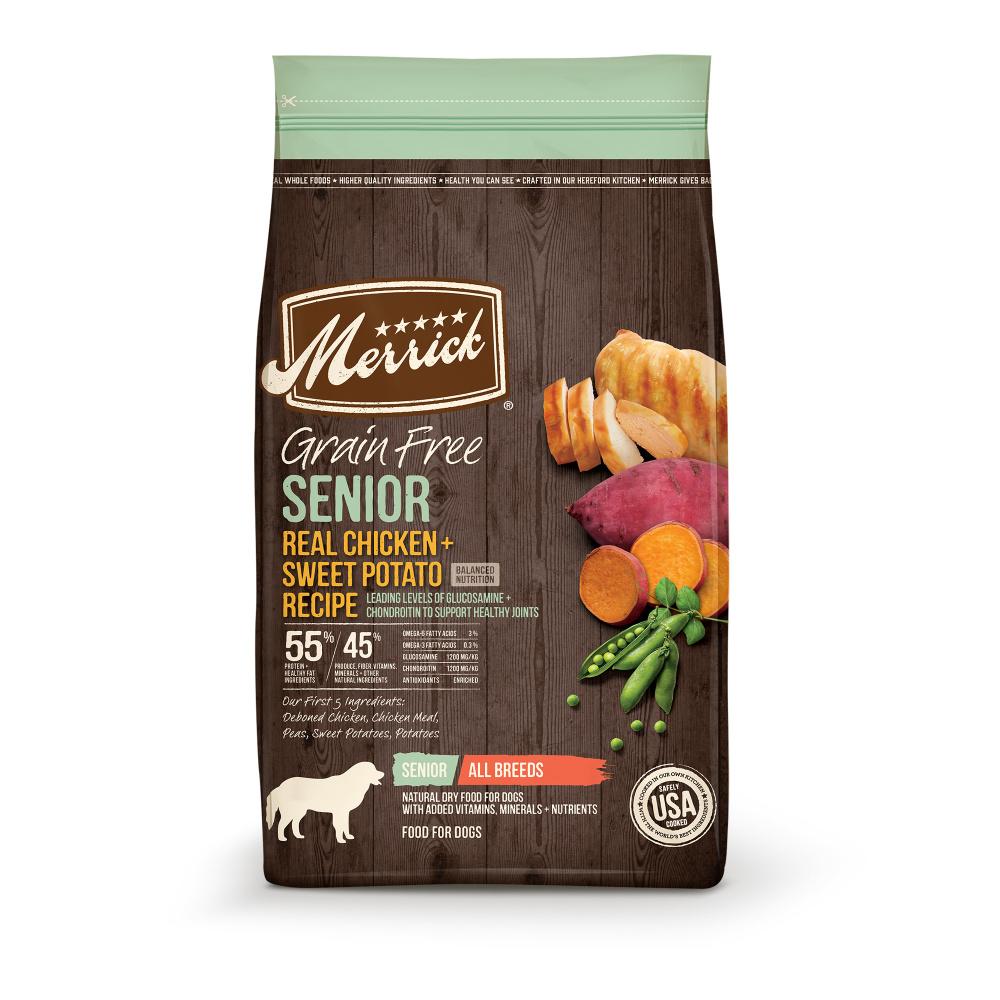 Merrick salmon and sweet 2024 potato dog food review