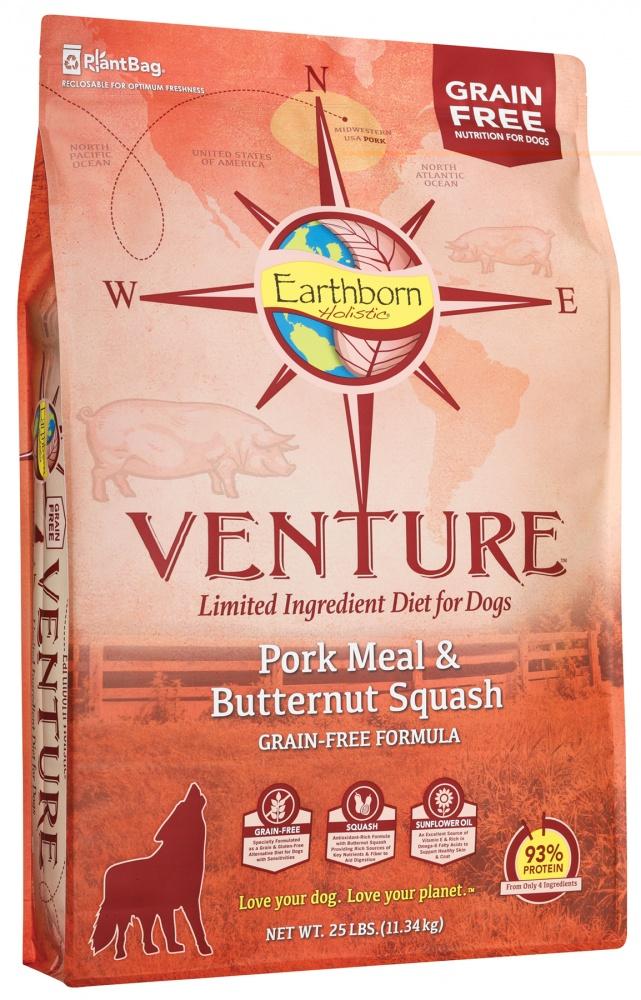 Earthborn Holistic Venture Grain Free Pork Meal and Butternut