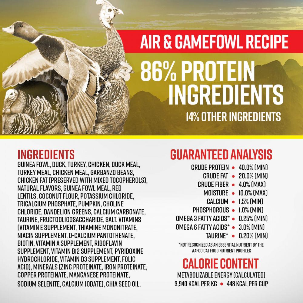 Air & Gamefowl  Essence Pet Foods