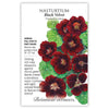 Botanical Interests Black Velvet Nasturtium Seeds