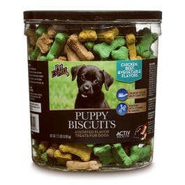 Dog Treats, Puppy Biscuits, 2.2-Lbs.