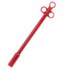 Agri-Pro Balling Gun Plastic Red Large Cow (Large, Red)