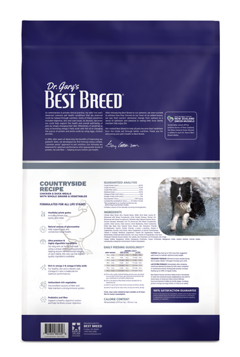 Dr. Gary's Best Breed Countryside Recipe