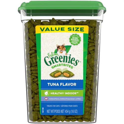 Feline Greenies Smartbites Healthy Indoor Tuna Flavor Natural Treats for Cats