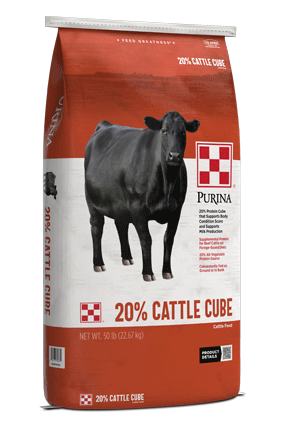 Purina® Cattle Cube 20%