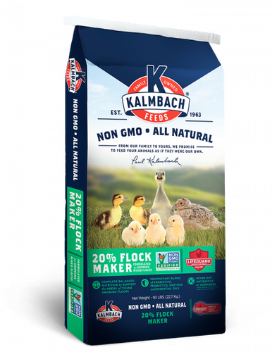 20% Non-GMO Flock Maker™ Crumble Feed