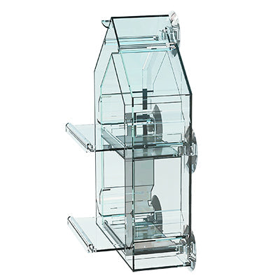 Woodlink Sneak-a-Peek™ Heavy Duty Crystal Clear Polycarbonate House Window Seed Feeder