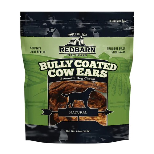 Redbarn Bully Coated Cow Ears
