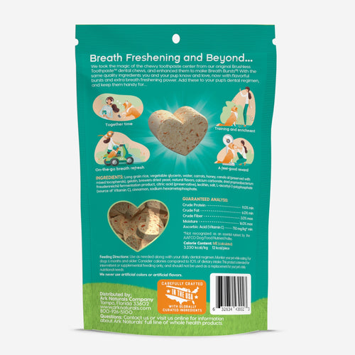 Ark Naturals Breath Bursts Cinnamon Bits Dog Treats