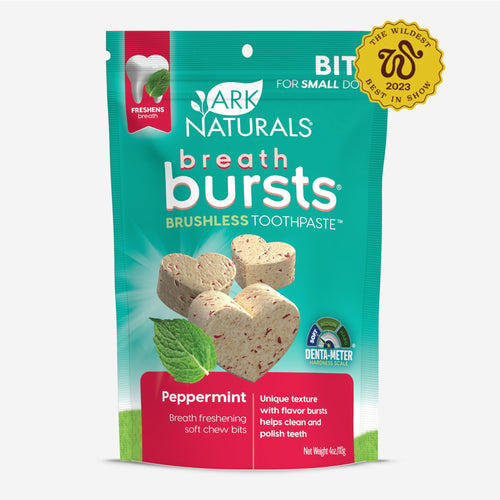 Ark Naturals Breath Bursts Peppermint Bits Dog Treats