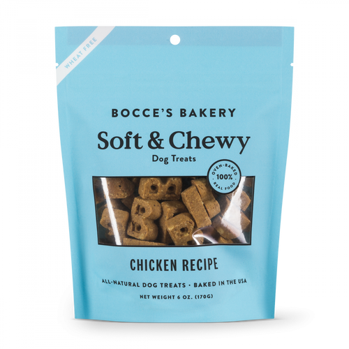 Bocce's Bakery Soft & Chewy Chicken Recipe Dog Treats