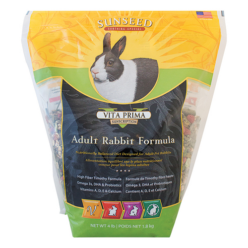 SUN SEED VITA PRIMA ADULT RABBIT FORMULA