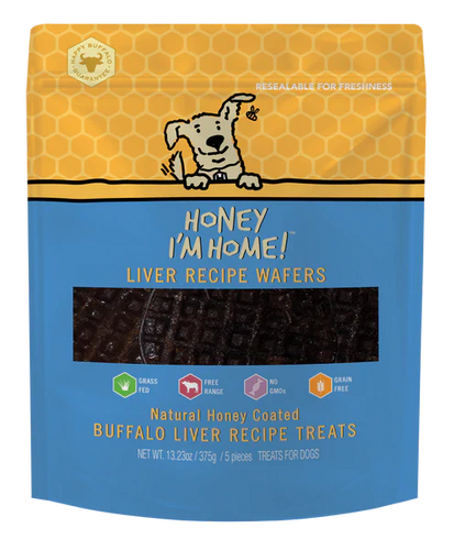 All American Pets Honey I'm Home Liver Recipe Wafers