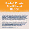 Natural Balance Limited Ingredient Reserve Grain Free Duck & Potato Small Breed Recipe Dry Dog Food