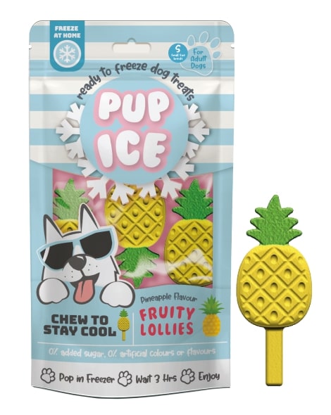 Ethical Pet Fruity Lollies Pineapple Flavor Dog Treats (3 oz)