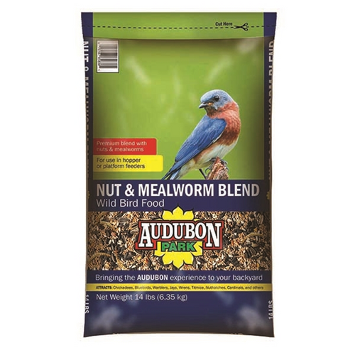 Audubon Park Nut & Mealworm Blend Wild Bird Food