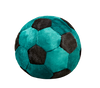 Fluff & Tuff Soccer Ball Green