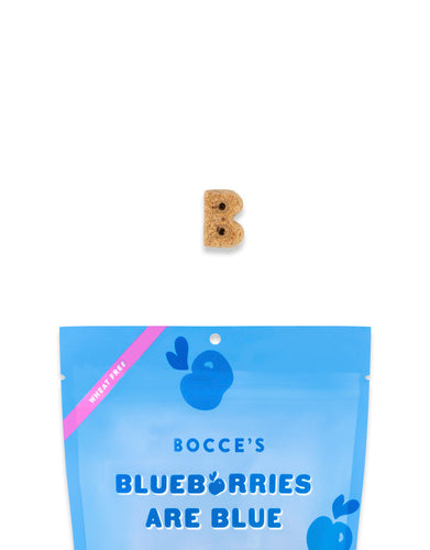 Bocce's Bakery Blueberries Are Blue Biscuits