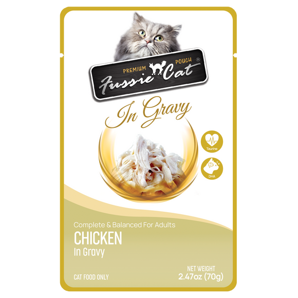 Fussie Cat Chicken in Gravy Cat Food