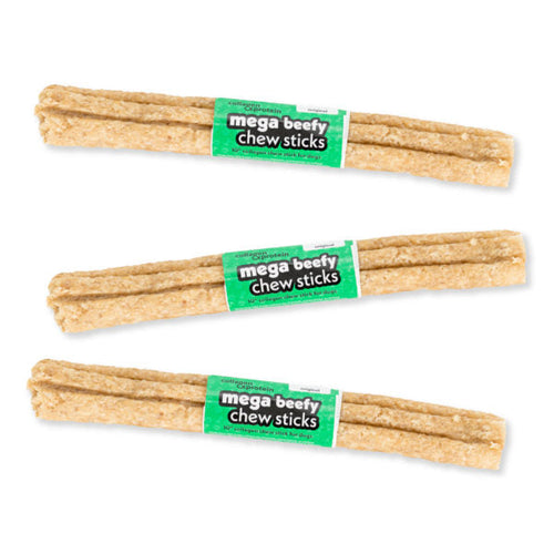 Frankly Mega Beefy Chew Sticks Original (10)