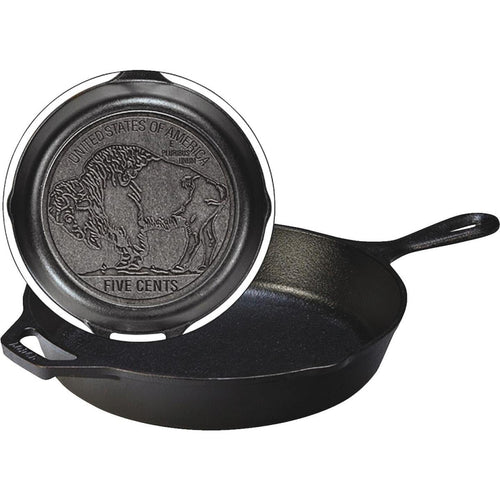 Lodge Buffalo Nickel 10.25 Oz. Cast Iron Skillet