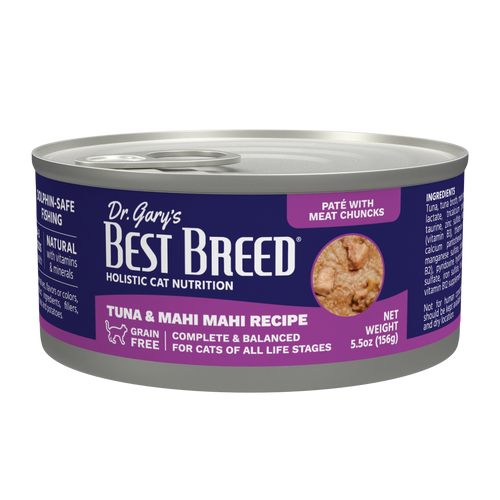 Dr. Gary's Best Breed Tuna & Mahi Mahi Recipe Cat Food (3 Oz)