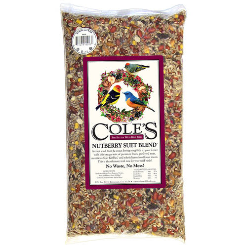 Cole's Wild Bird Products Nutberry Suet BlendTM Bird Food