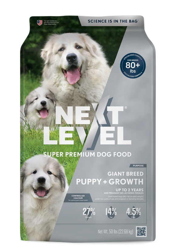 Next Level Super Premium Dog Food Giant Breed Puppy + Growth (50 LB)