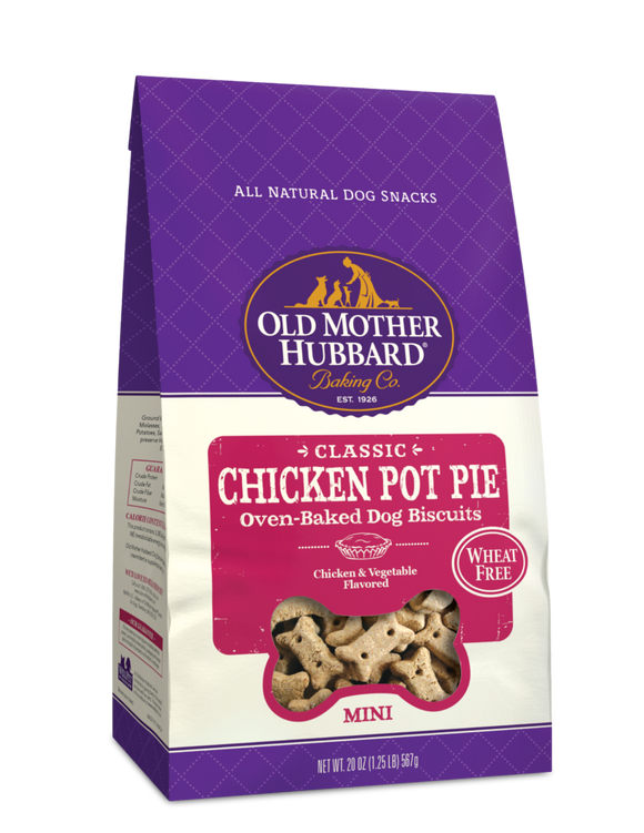 Old Mother Hubbard Chicken Pot Pie Mini Dog Biscuits (16-oz)