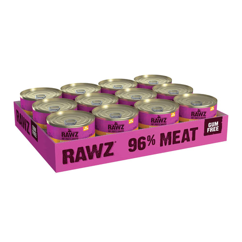 Rawz 96% Rabbit & Pumpkin Pate Cat Food