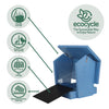 Nature's Way EcoCycle™ Bird Banquet Recycled Plastic Hopper Bird Feeder