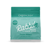 Green Juju Rabbit Recipe with Duck Liver Frozen Patties & Sliders Raw Diet for Dogs (6 LB)