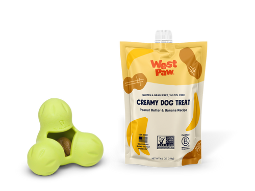 West Paw Peanut Butter and Banana Creamy Dog Treat (6.2 Oz)