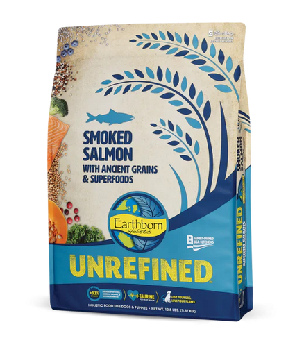 Earthborn Dog Unrefined Ancient Grains Salmon Dry Dog Food (25 LB)