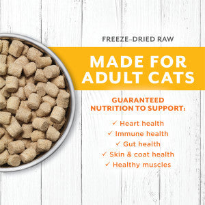 Instinct Raw Longevity Adult Freeze-Dried Chicken Bites Cat Food (9.5 Oz)