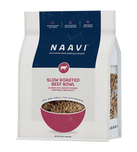 Naavi Slow Roasted Beef Bowl for Dogs (2 lb)