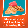 Friskies Tasty Treasures Gravy Chicken, Tuna & Scallop Wet Cat Food