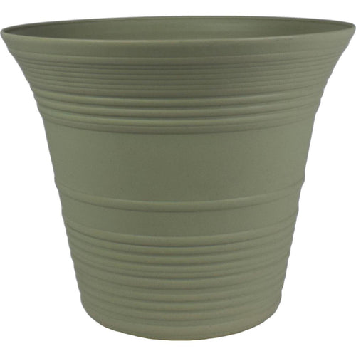Myers Sedona 9 In. Dia. Polypropylene Seafoam Planter