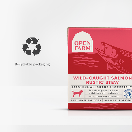 Open Farm Wild-Caught Salmon Rustic Stew