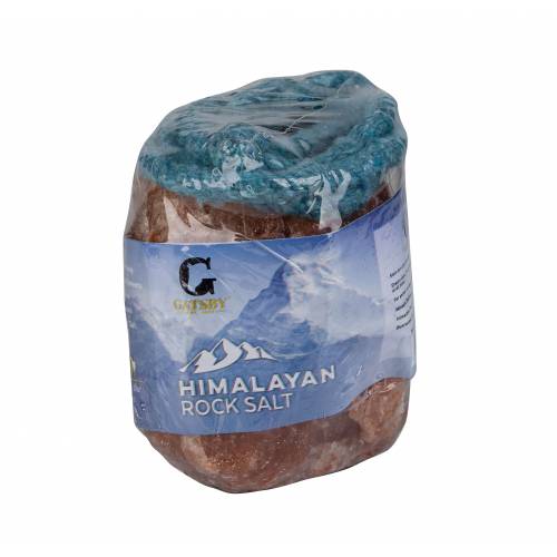 Gatsby Natural Himalayan Rock Salt with Rope for Horses
