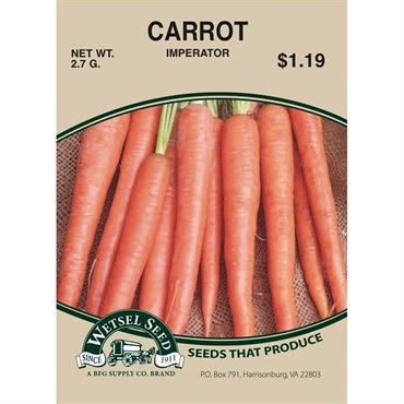 Wetsel Seed Carrots - Imperator 58