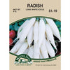 Wetsel Seed Radish - Long White Icicle