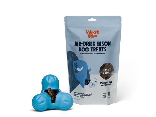 West Paw Air-Dried Bison Lung Dog Treats