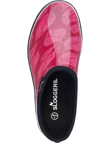 Sloggers Women's Rain & Garden Shoes Leaf Rose