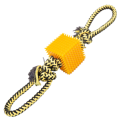 Snugarooz Tug N Cube Dog Toy
