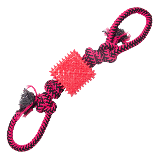 Snugarooz Tug N Cube Dog Toy