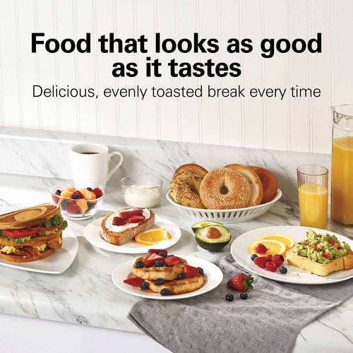 Hamilton Beach Classic 4 Slice Toaster with Sure-Toast Technology, Stainless Steel